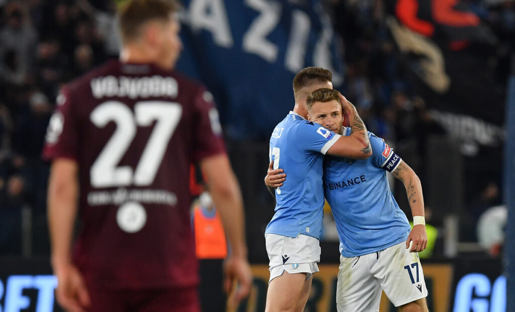 Pagelle Lazio Torino: Milinkovic e Immobile uniche luci 1 Immobile Milinkovic Savic