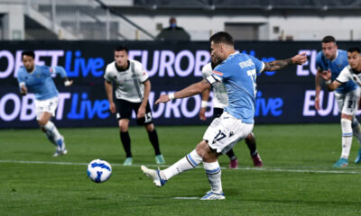 Rigore Immobile Lazio Spezia