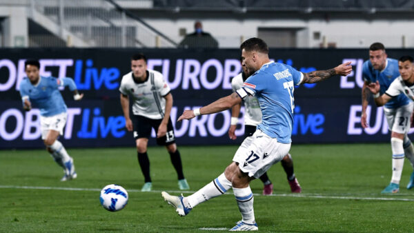 Rigore Immobile Lazio Spezia