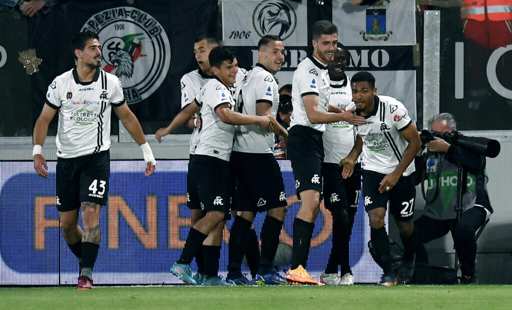 Gol Acerbi, nota dello Spezia: «Errore inaccettabile, ma guardiamo avanti» 1 Spezia
