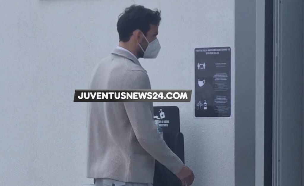 Lazio, l'ex Parolo in visita questa mattina alla Continassa - VIDEO 1 WhatsApp Image 2022 04 13 at 16.21.33