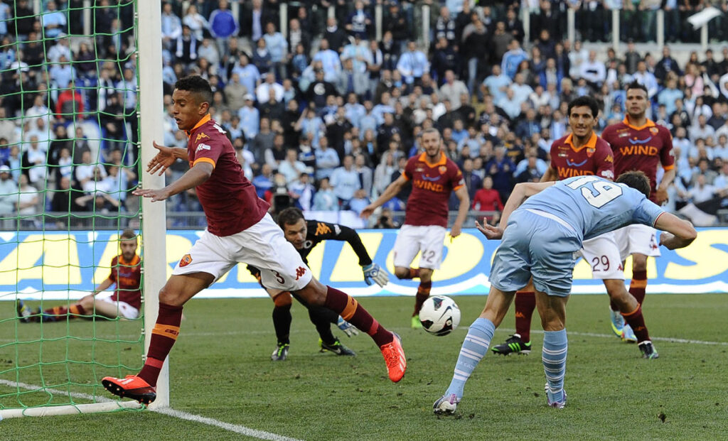 Lazio-Roma, storia di gioie e di vittorie: la gol collection biancoceleste - VIDEO 1 Gol Lulic Lazio Roma