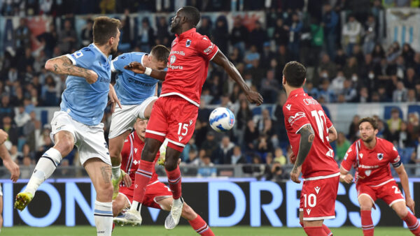 Gol Patric Lazio Sampdoria