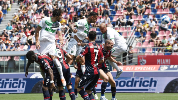 Gol Scamacca Bologna Sassuolo