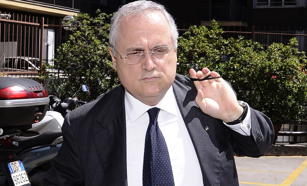 Insieme per la pace, Cozzoli: «Ringrazio il presidente Lotito» 1 Lotito