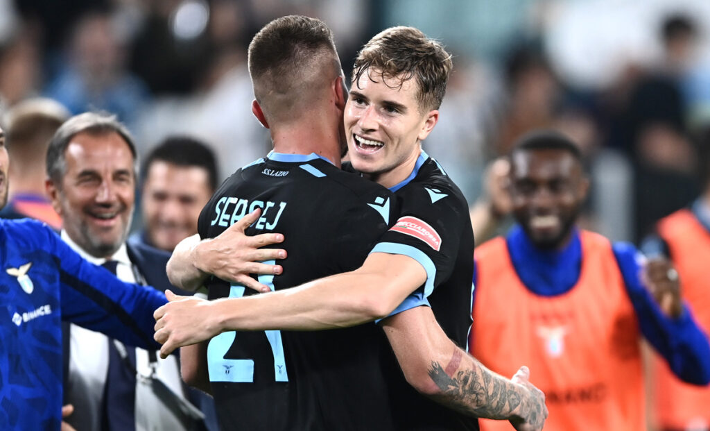 Lazio, il preparatore Ranzato: «Il gol di Milinkovic è per tutti» - FOTO 1 Milinkovic Savic Basic