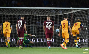 Torino Roma, Abraham e Pellegrini firmano il tris: giallorossi in EL