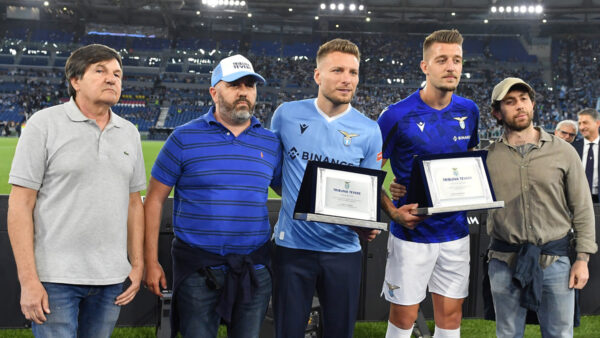 Tribuna Tevere Milinkovic Immobile
