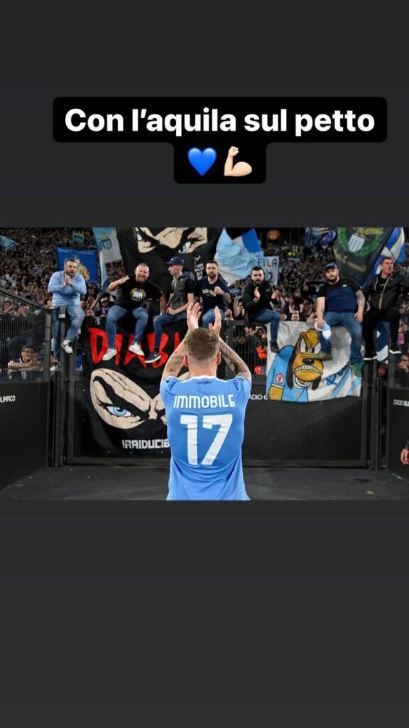 ciroimmobile17s instagram 2022 5 8 story 1