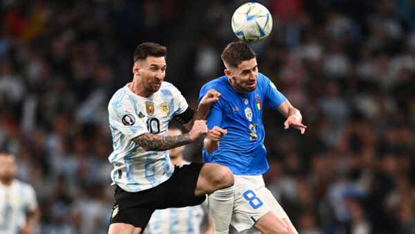 Jorginho Messi Italia Argentina