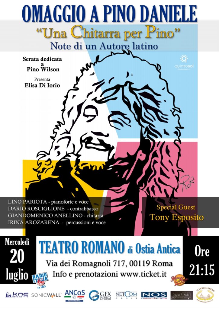 Locandina Omaggio a Pino Daniele