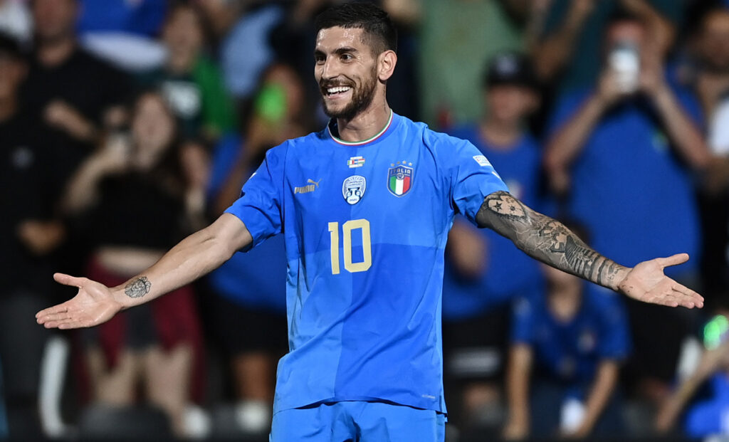 Italia-Ecuador, azzurri in vantaggio all'intervallo: Pellegrini a segno 1 Pellegrini 1