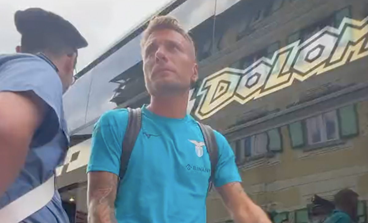 Ritiro Lazio, la squadra è arrivata all'hotel di Auronzo di Cadore - FOTO 21 Immobile 2