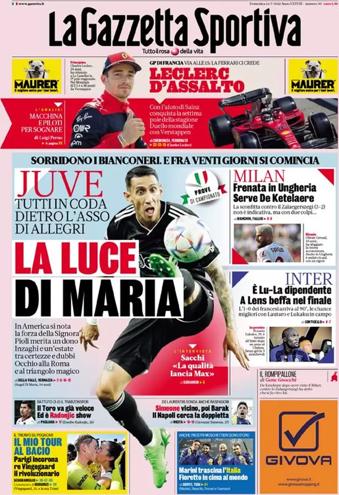 gds 24 luglio
