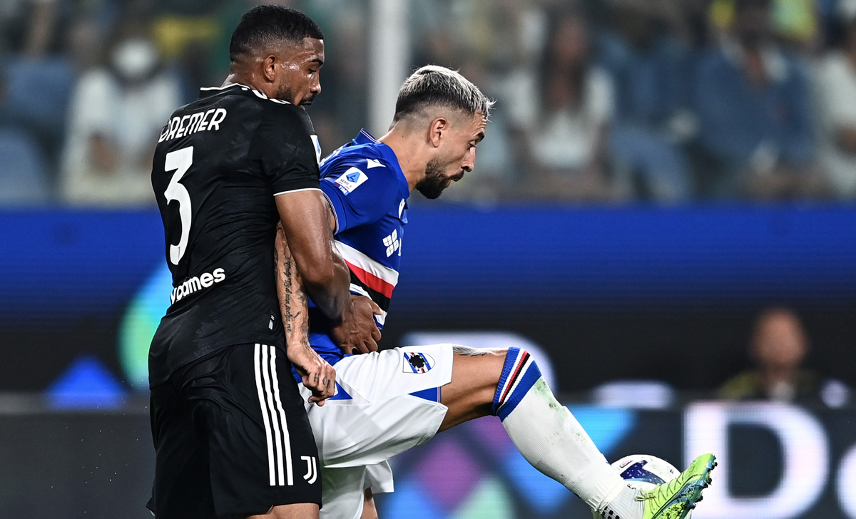 Caputo Bremer Sampdoria Juve