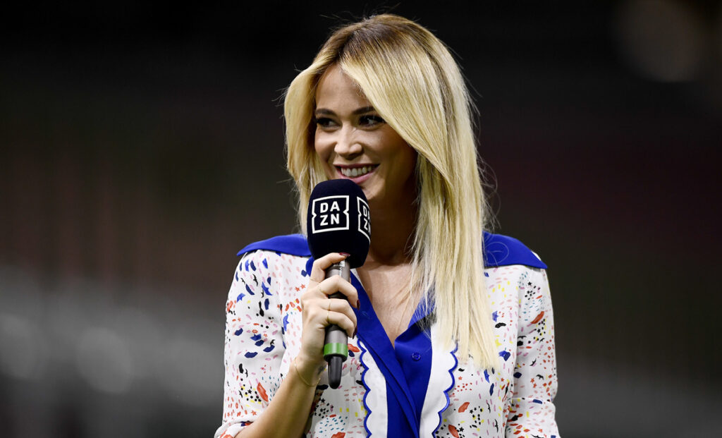 Diletta Leotta: «Ecco il mio pensiero sulla corsa scudetto» 1 Diletta Leotta dazn 3