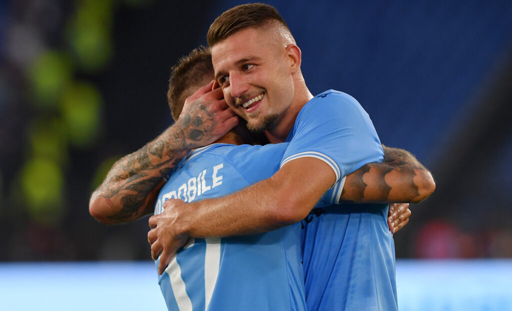 Gran Galà del Calcio, Immobile e Milinkovic premiati a Formello - FOTO 1 Immobile Milikovic Savic