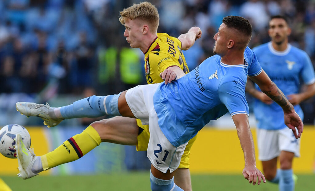 Milinkovic-Savic carica la Lazio: «La mia armata ha sempre fame» 1 Lazio Bologna Milinkovic Savic