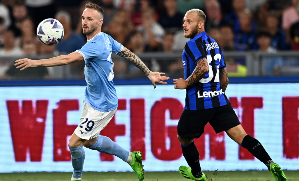 Inter-Lazio, le probabili scelte di Inzaghi e Sarri 1 Lazzari Dimarco Lazio Inter
