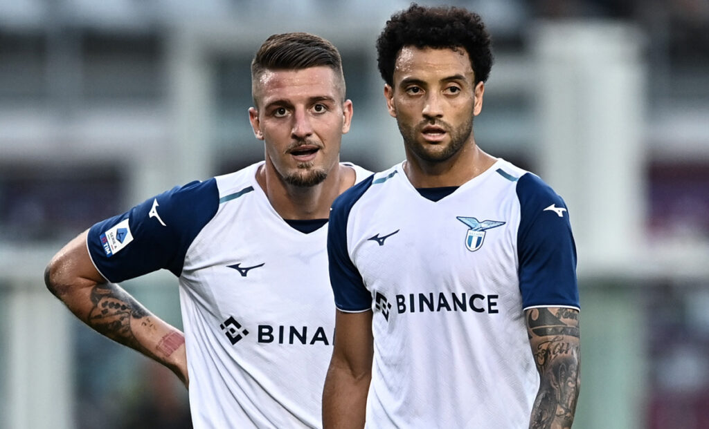 Lazio, Felipe e Milinkovic hanno ancora un'occasione per raggiungere la doppia cifra 1 Milinkovic Savic Felipe Anderson