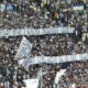 Striscione tifosi Lazio