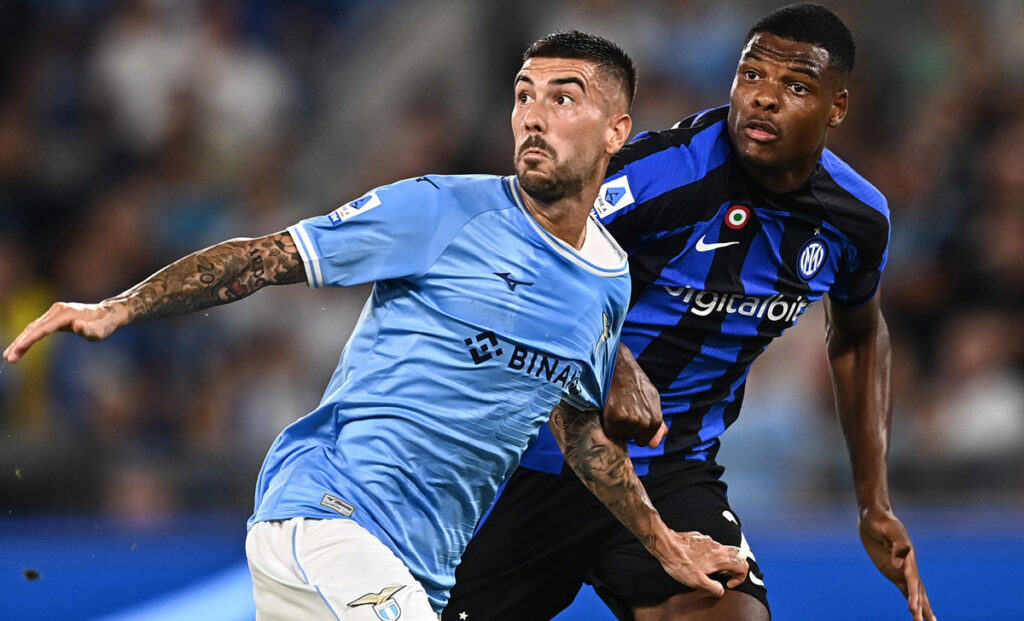 Lazio Inter: dove vedere in diretta tv e streaming il big match di questa sera 1 Zaccagni-Dumfries-Lazio-Inter
