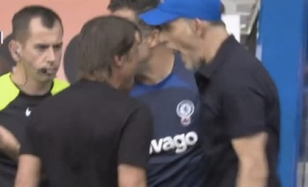 Conte Tuchel, scintille in campo e quasi rissa: cosa è successo - VIDEO 1 photo 2022 08 14 22 21 53