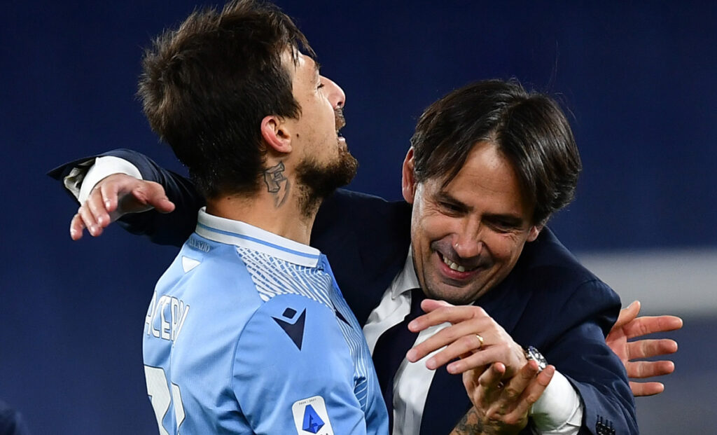 Acerbi: «Inzaghi ha fatto un salto di qualità passando dalla Lazio all'Inter» 1 Acerbi Inzaghi