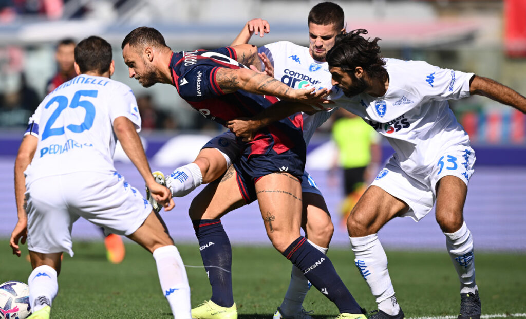 Serie A, Bandinelli espugna il Dall'Ara: inizia male l'avventura di Thiago Motta 1 Bologna Empoli