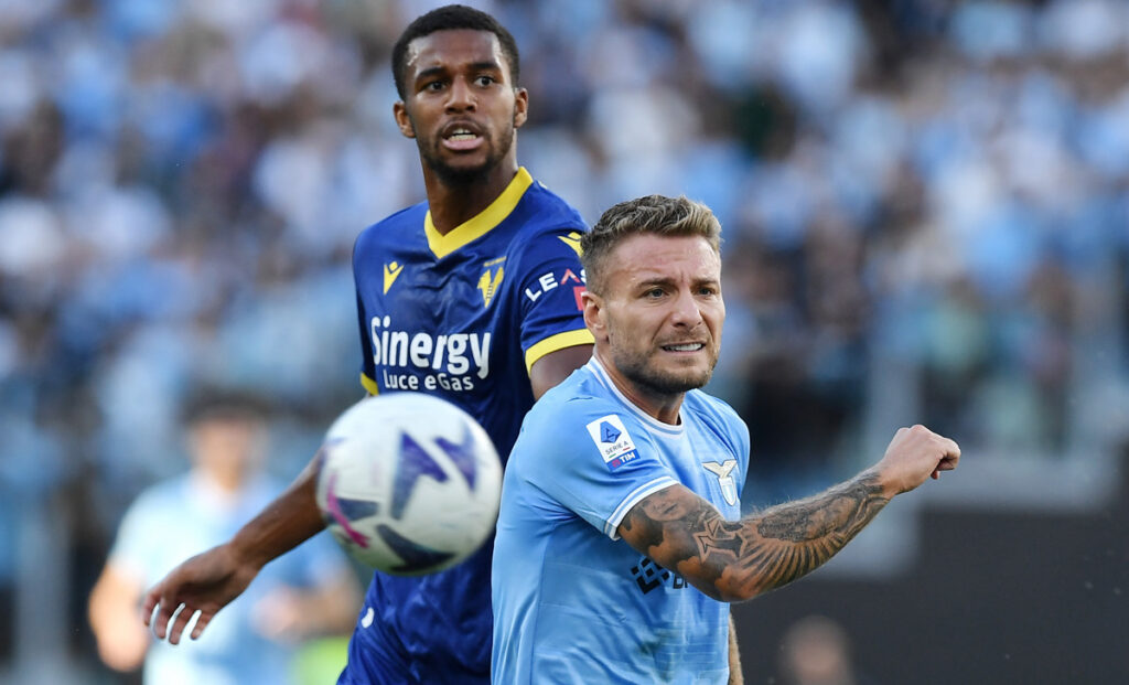 Verona, Terraciano: «Dobbiamo concentrarci sulla Lazio, noi siamo in fiducia. Il gol? Ci spero» 1 Hein Immobile Lazio Verona