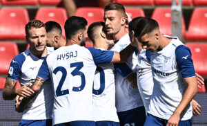 Milinkovic-Savic inventa, Immobile segna: la Serie A li celebra così – FOTO
