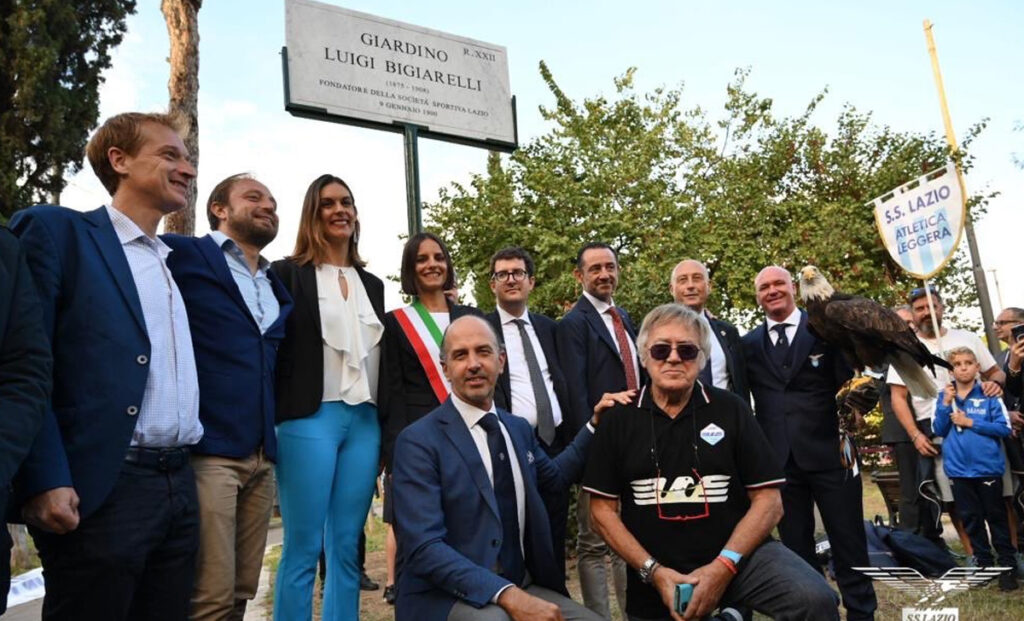 Giardini Luigi Bigiarelli, svelata la targa in Piazza della Libertà - FOTO 1 Lazio Giardino Luigi Bigiarelli