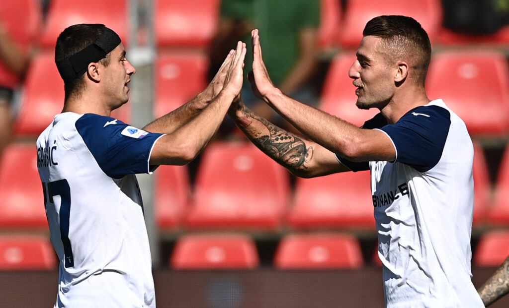 Marusic, gli auguri speciali di Milinkovic FOTO 1 Marusic Milinkovic Savic 1
