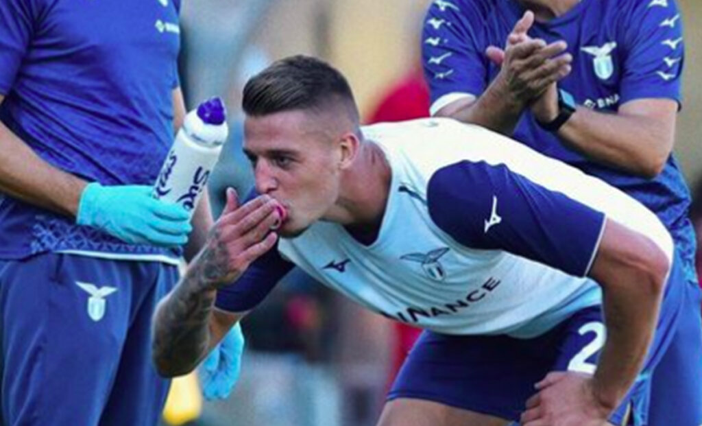 Milinkovic festeggia la figlia in arrivo: «La famiglia si allarga, ti aspettiamo!» - FOTO 1 Milinkovic-Savic