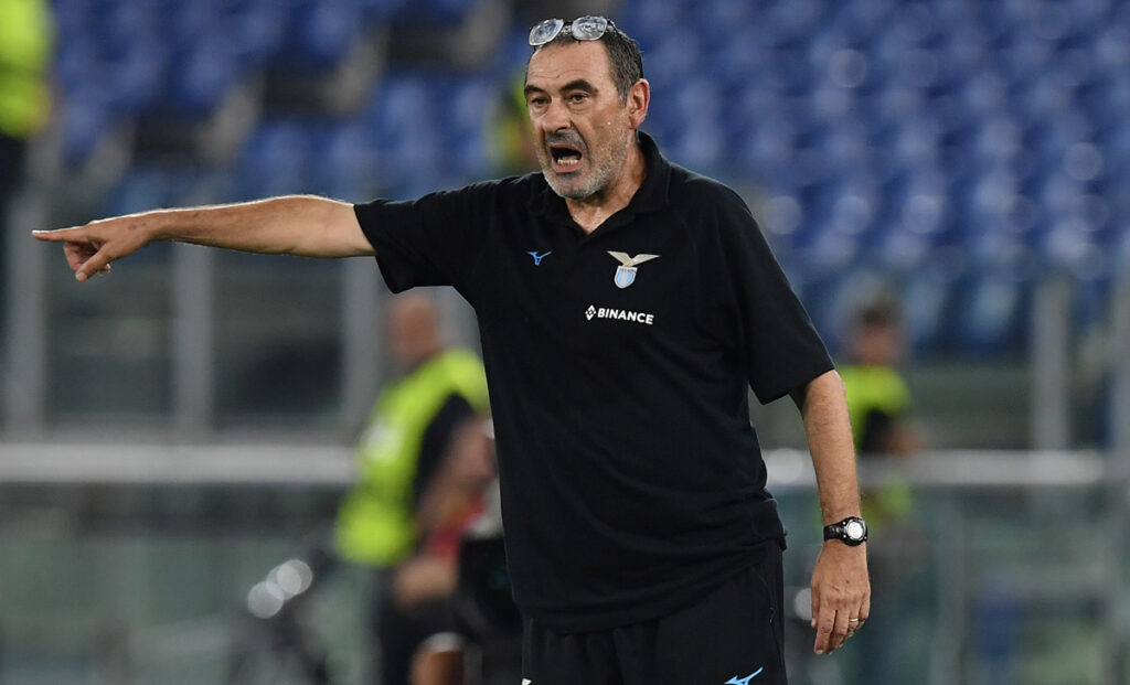 Sarri: «Milinkovic? Se dicessi cosa penso prenderei sei mesi di squalifica» 1 Sarri 2