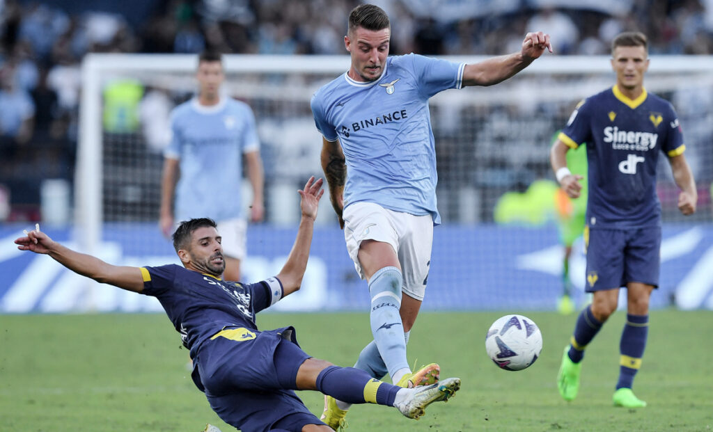 Veloso Milinkovic Savic Lazio Verona