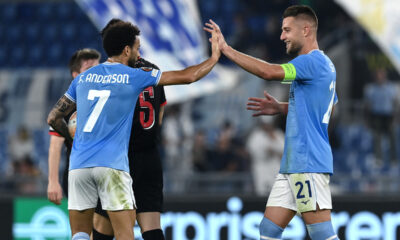 Felipe Anderson Milinkovic Savic Lazio Midtjylland