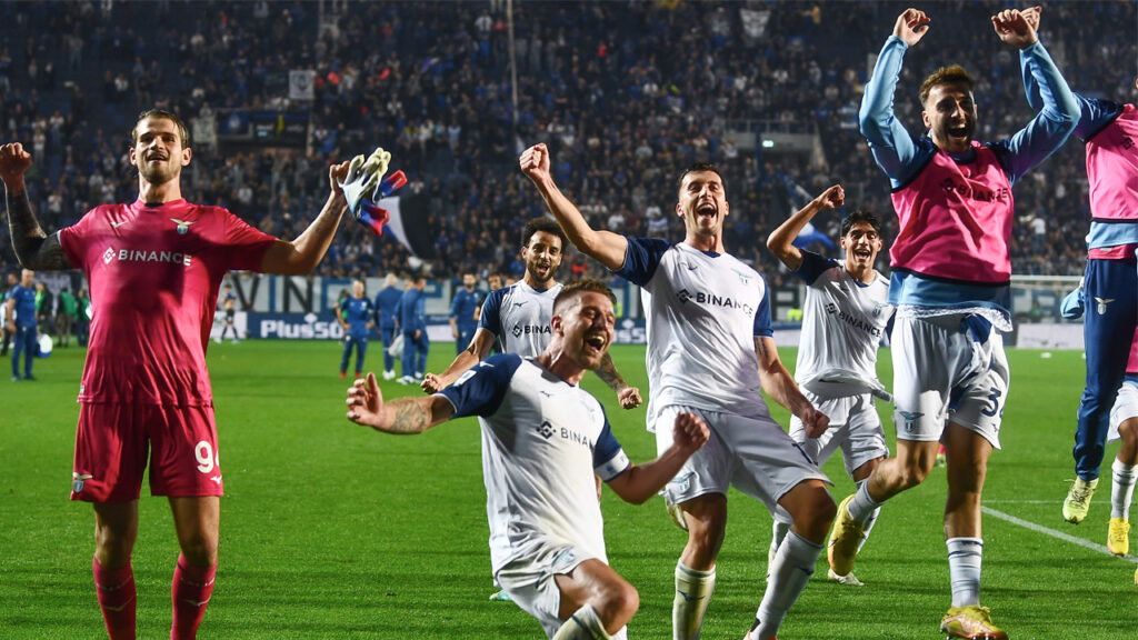 Lazio-Empoli: più di 30mila tifosi all'Olimpico 1 Lazio esultanza