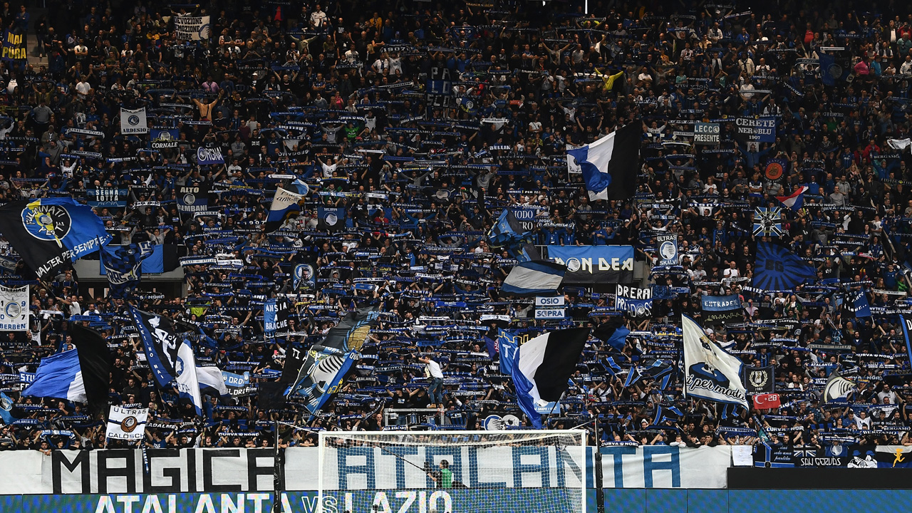 Lazio Atalanta, il dato sui tifosi bergamaschi all'Olimpico. Le ultime 21 tifosi Atalanta