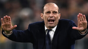 Allegri nel post partita: «Sapevamo che sarebbe stata una gara difficile. Leao era nervoso perché…»
