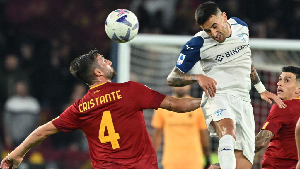 Lazio-Roma, i diffidati biancocelesti 1 Cristante Vecino Roma Lazio