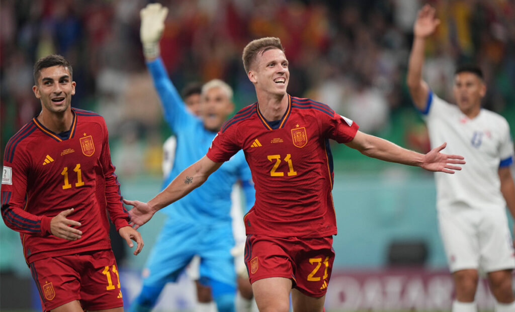 Mondiali 2022, settebello della Spagna: Costa Rica travolta 1 Dani Olmo Spagna Costa Rica