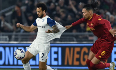 Felipe Anderson Smalling Lazio Roma