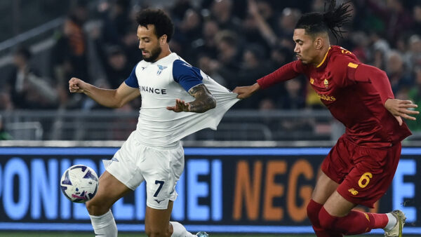 Felipe Anderson Smalling Lazio Roma