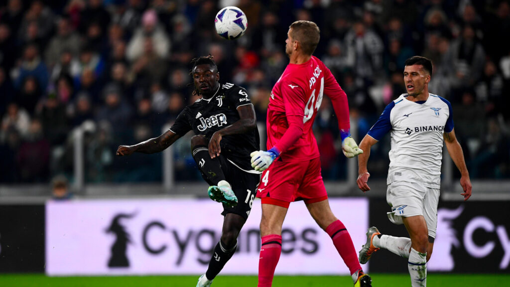 Lazio-Juve, la società ricorda la super sfida di stasera all'Olimpico -FOTO 1 Kean Provedel Juve Lazio