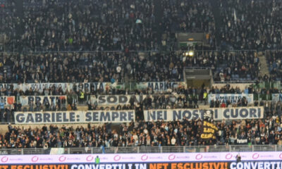 Striscione Gabriele Sandri