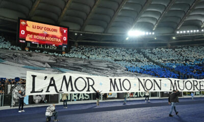 Tifosi Lazio coreografia