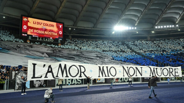 Tifosi Lazio coreografia