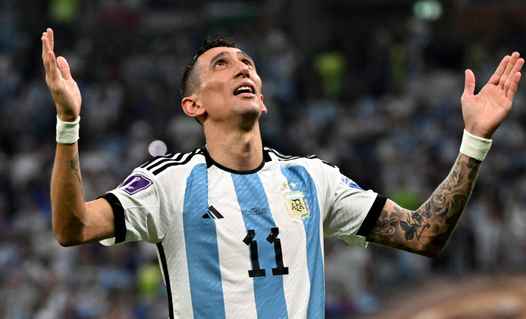 Di Maria: «Alcuni criminali mi IMPEDISCONO di tornare in Argentina, ecco perchè» 1 Esultanza Di Maria