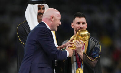 Messi Infantino
